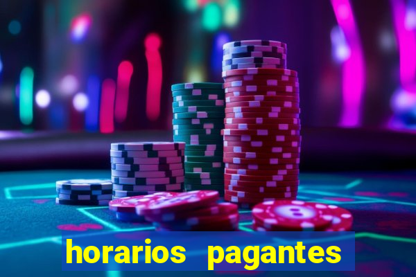 horarios pagantes spicy bet